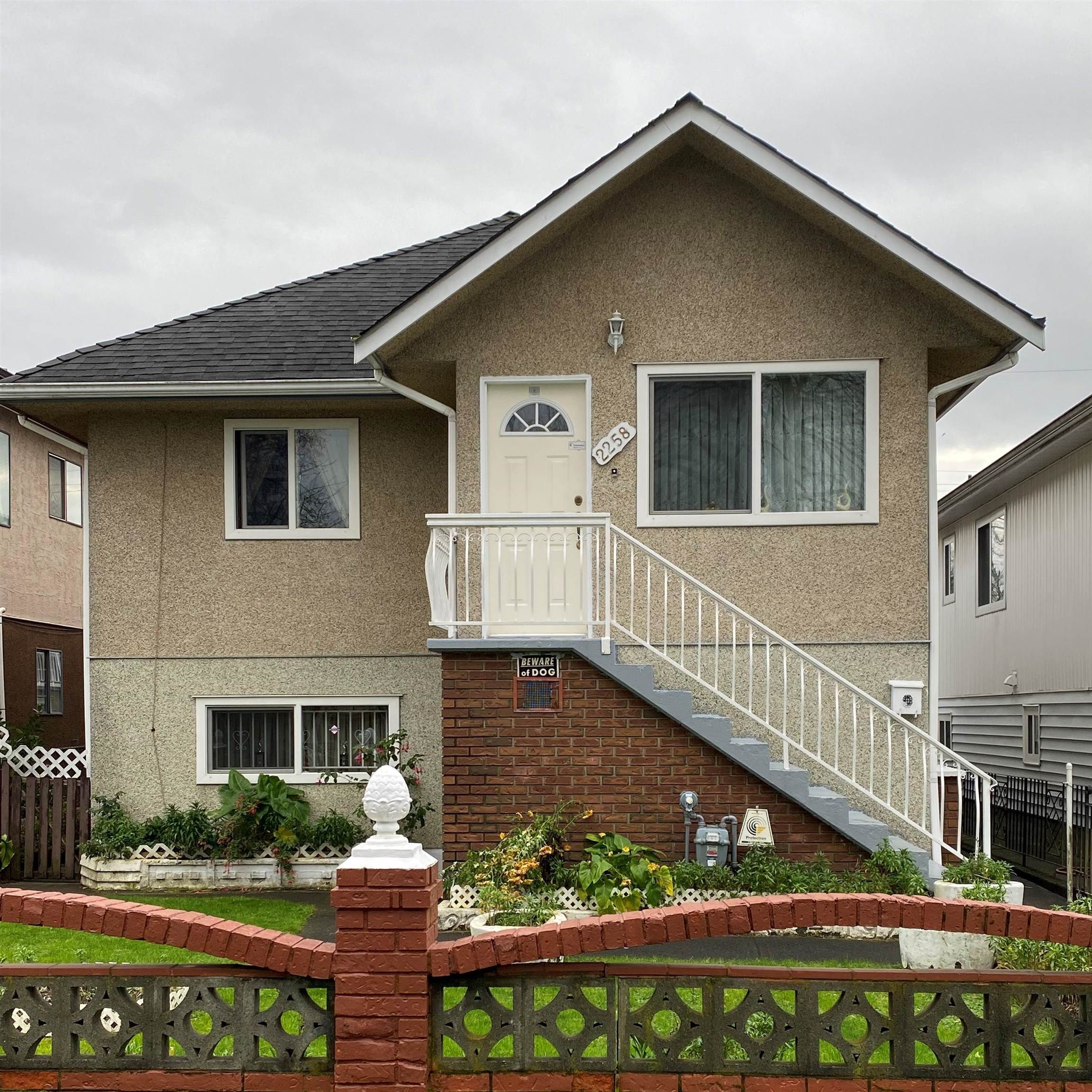I have sold a property at 2258 34TH AVE E in Vancouver
